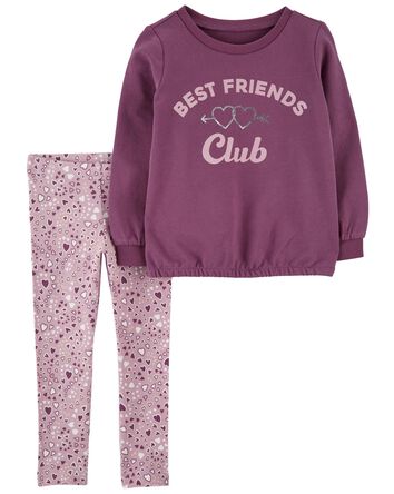 Best Friends Club 2-Piece Set, 
